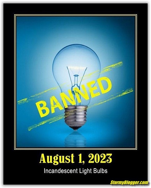 light bulbs banned